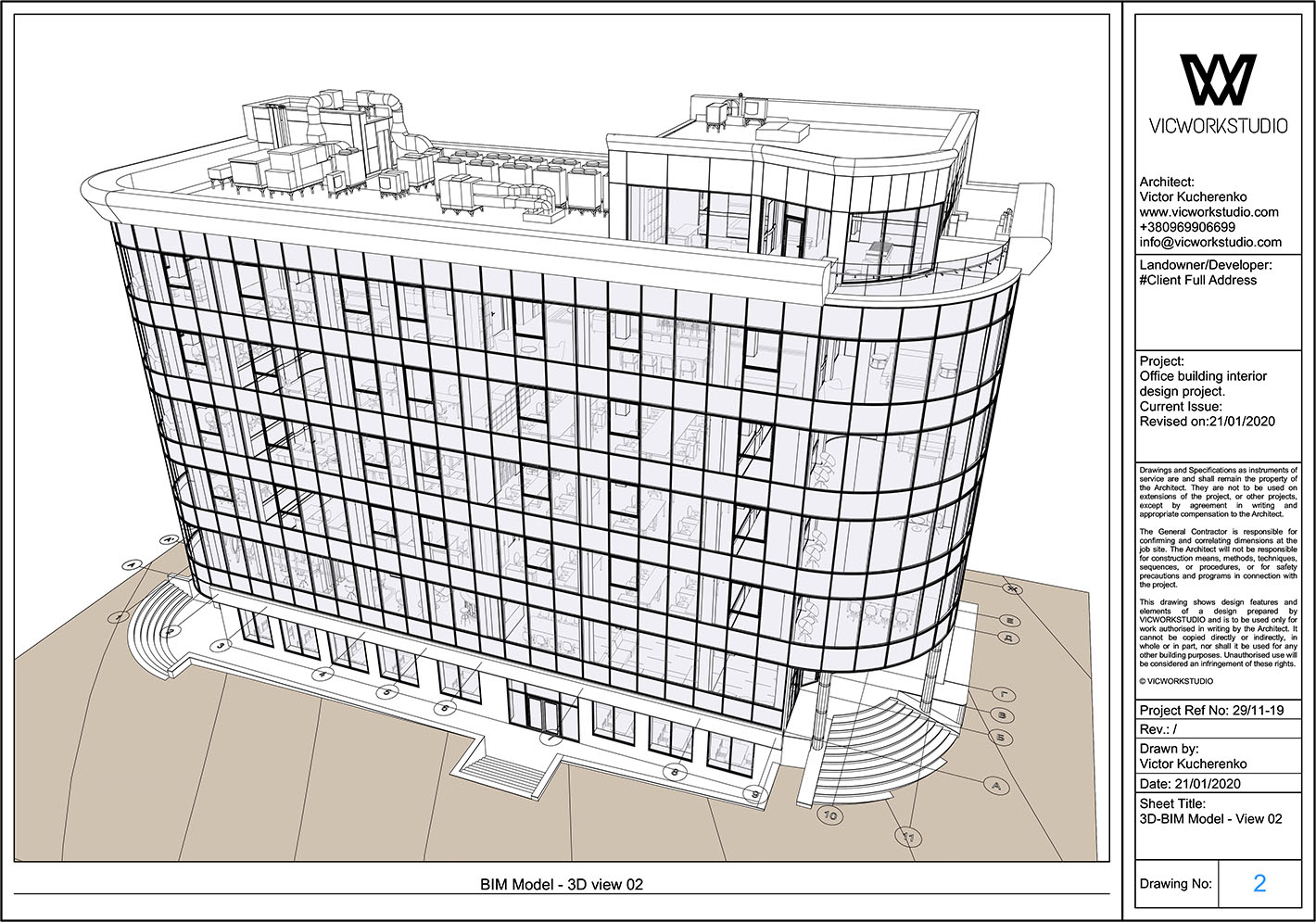 3D-BIM Model - Vview #2